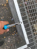 Heavy-Duty Galvanized Metal Rabbit Cage Door Guards – Wire Edge Protectors (Pack of 4)