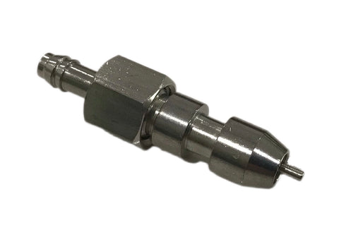 Stainless steel Rabbit & Rodent Nipple with 3/16” barb & internal spring  (SE9.3)