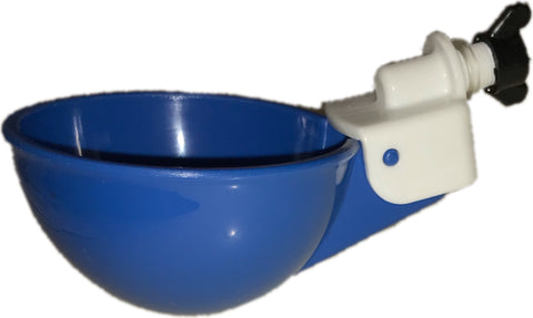 Blue Auto Fill Chicken Watering Cups