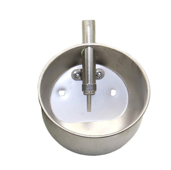 Large Round Stainless Steel Waterer