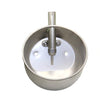 X-Large Round Stainless Steel Waterer