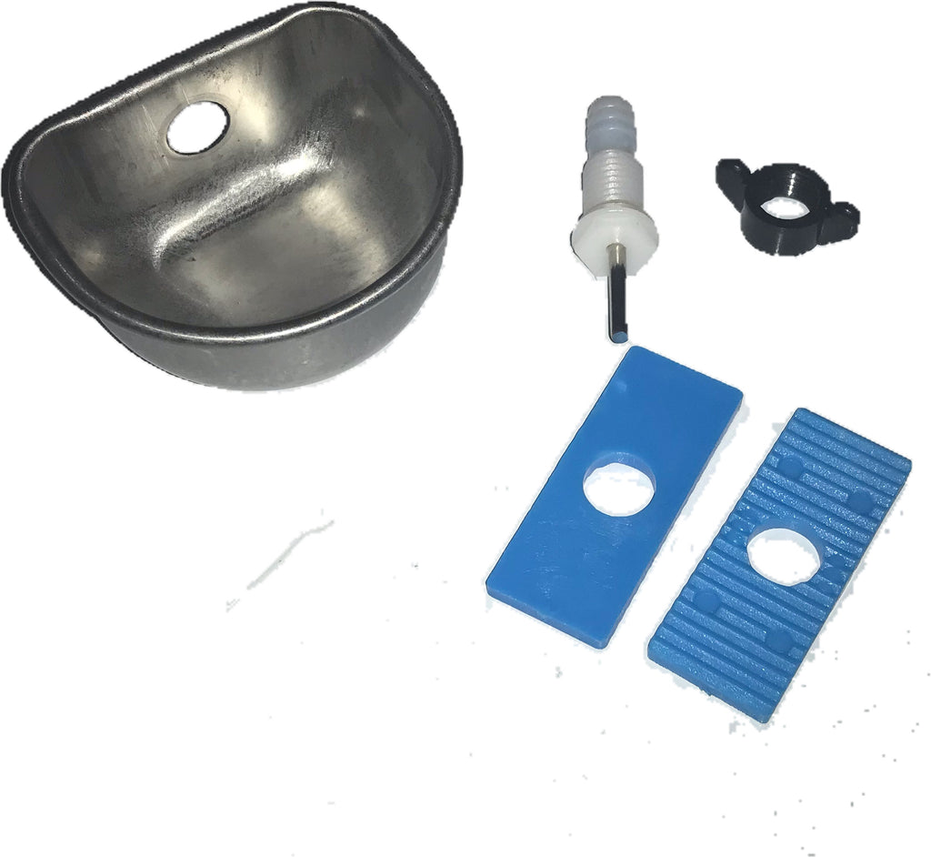Auto Rabbit Waterer RabbitNipples.com - Small Stainless Steel Automatic Rabbit Waterer (304 ...
